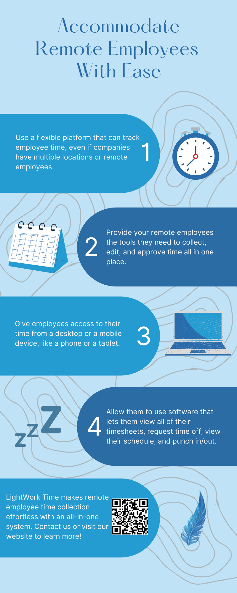 Accommodate Remote Employees with LightWork Time (1)