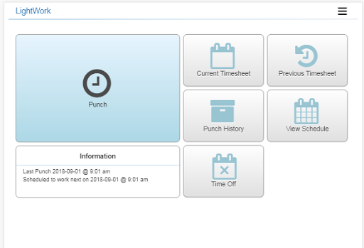 Employee Dashboard Screenshot